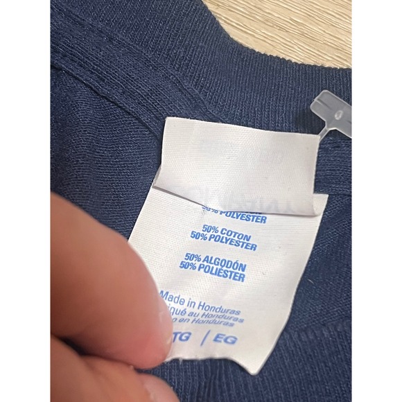 Fisher College Boston The City of Champions‎ T Shirt Mens XL Navy Blue - Picture 4 of 7